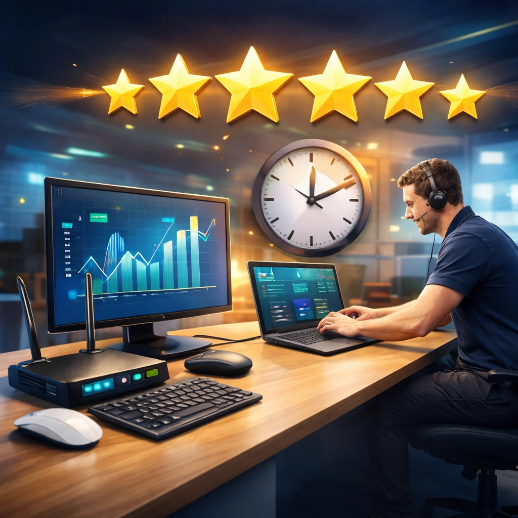 Atención inmediata de expertos en informática